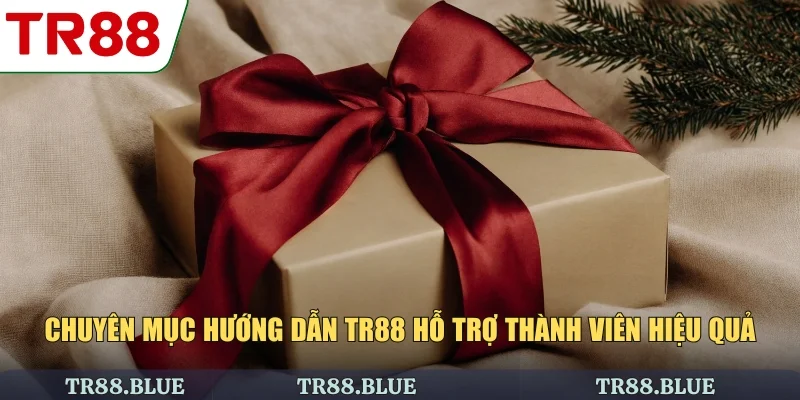 Chuyên mục hướng dẫn TR88 hỗ trợ thành viên hiệu quả