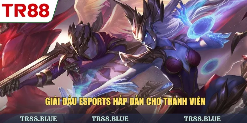 Giải đấu Esports hấp dẫn cho thành viên